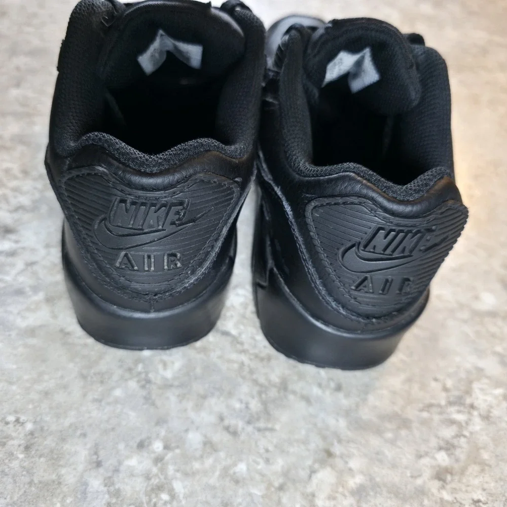 Nike Shoes Womens 6 / Youth 4.5 GS Air Max 90 CD6864-001 Triple Black Sneakers